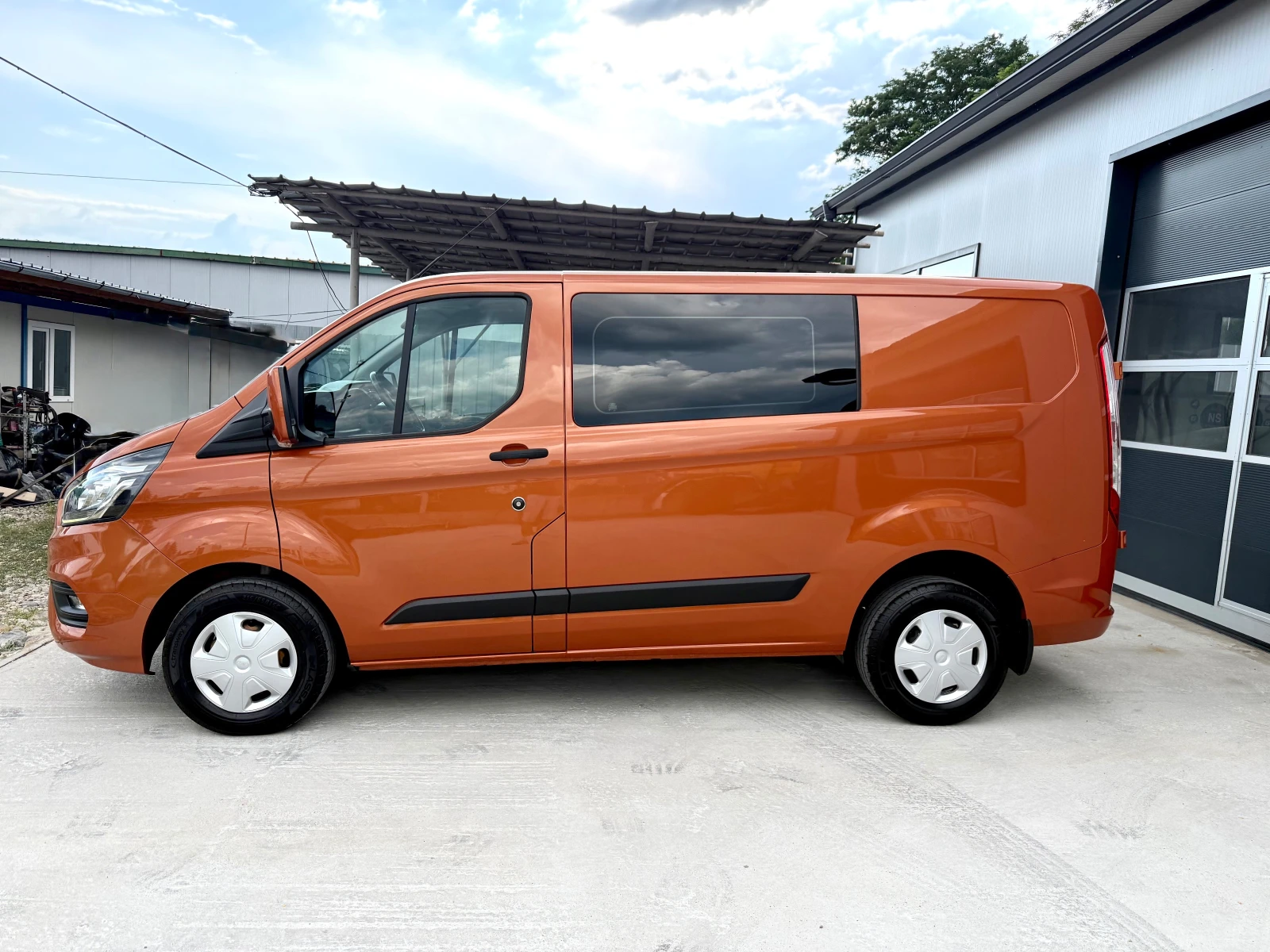 Ford Transit Custom FACELIFT-EURO6-6места, снимка 4 - Бусове и автобуси - 55123933