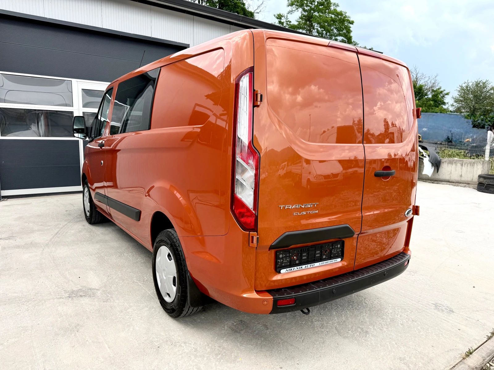 Ford Transit Custom FACELIFT-EURO6-6места, снимка 5 - Бусове и автобуси - 55123933