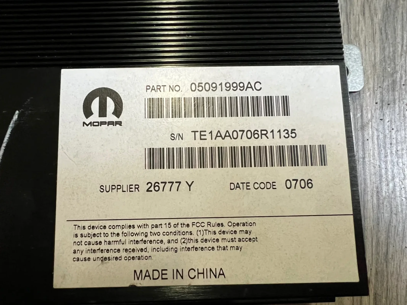 68200272AC ���������  JEEP CHEROKEE KL   05091999AC | Mobile.bg � ����������� 3