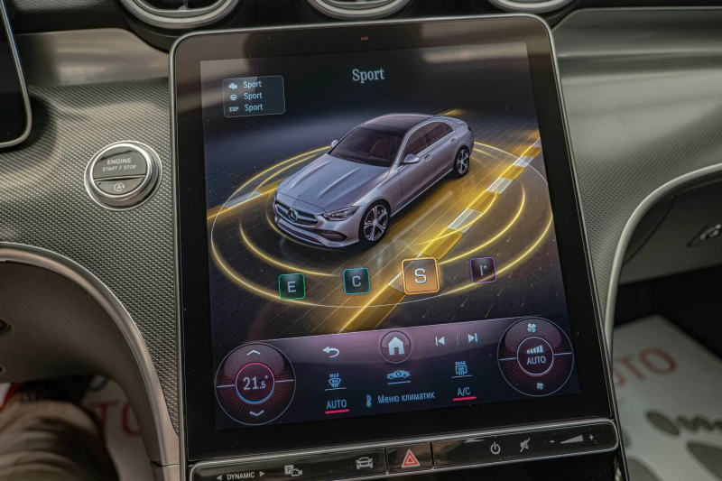 Mercedes-Benz C 200 Avantgarde/Virtual/MBUX/USB/Thermatic/Sport, снимка 12 - Автомобили и джипове - 51804385