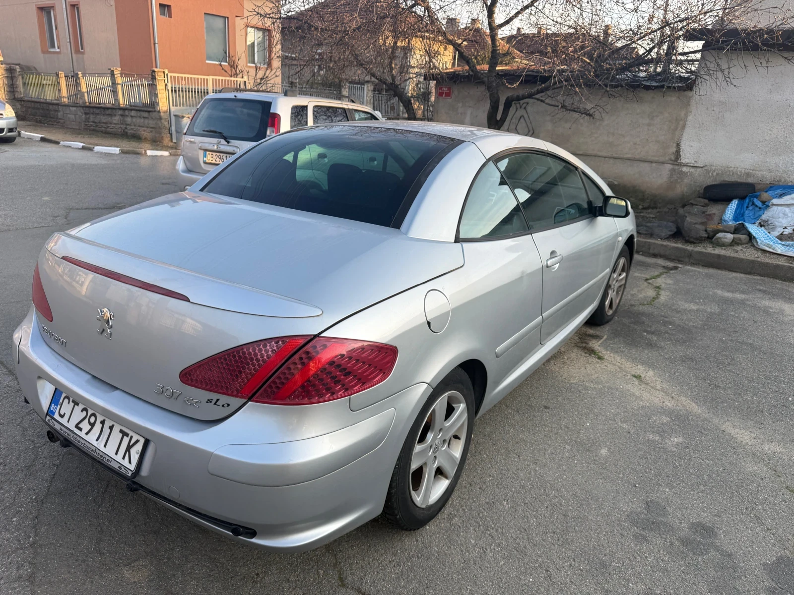 Peugeot 307 CC Газ-бензин, снимка 4 - Автомобили и джипове - 53989534