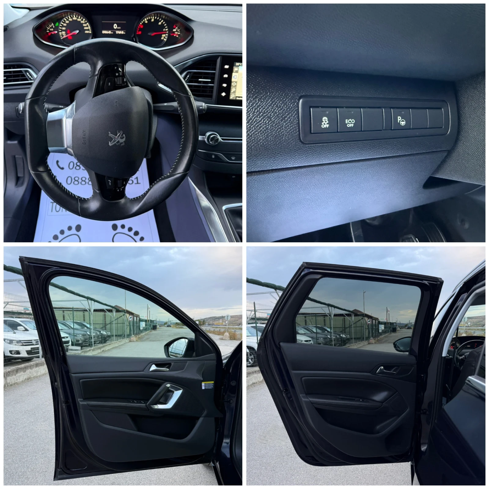 Peugeot 308 1.6-EHDI-98.000km-���� ����� ����-FULL LED-NAVI | Mobile.bg � ����������� 15