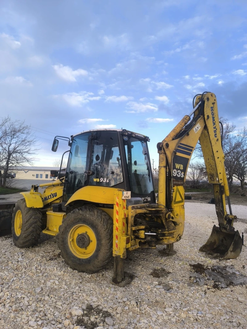 Багер Komatsu WB93S, снимка 7 - Индустриална техника - 52969865