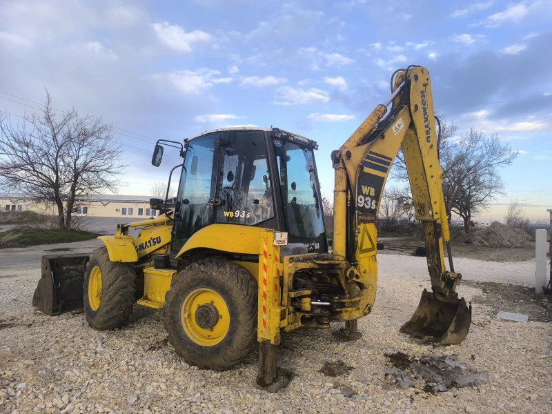 Багер Komatsu WB93S, снимка 15 - Индустриална техника - 52969865