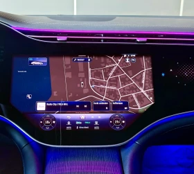 Mercedes-Benz EQS 450+ AMG * ГАРАНЦИОНЕН* Hyperscreen* DigiL* Лизинг, снимка 12