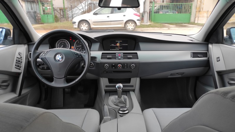 BMW 525 START-STOP  SEDAN  РЪЧКА-6, снимка 14 - Автомобили и джипове - 44603641