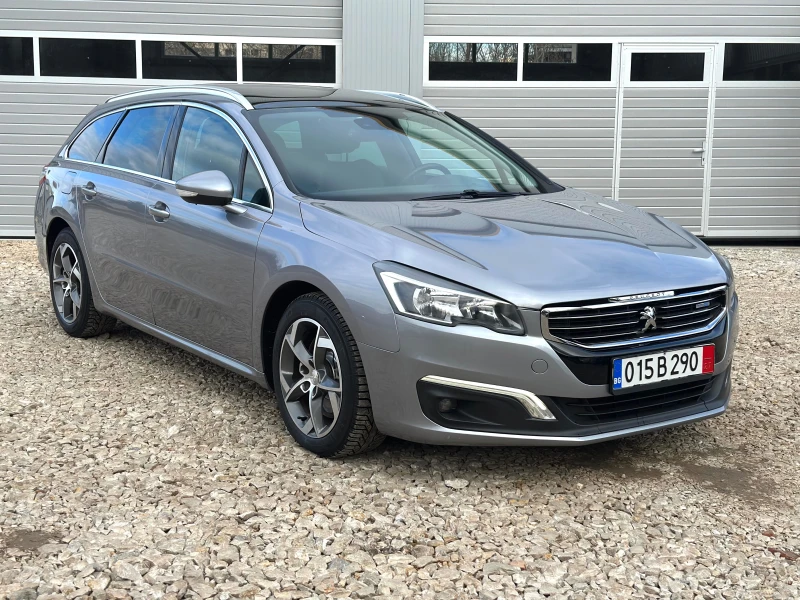 Peugeot 508 2.0HDI 180кс ПАНОРАМА ЛЕД АВТОМАТ 145х км keyless, снимка 1 - Автомобили и джипове - 48644115