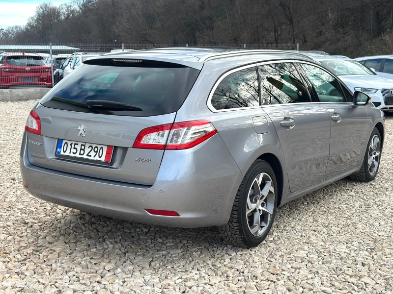 Peugeot 508 2.0HDI 180кс ПАНОРАМА ЛЕД АВТОМАТ 145х км keyless, снимка 5 - Автомобили и джипове - 48644115