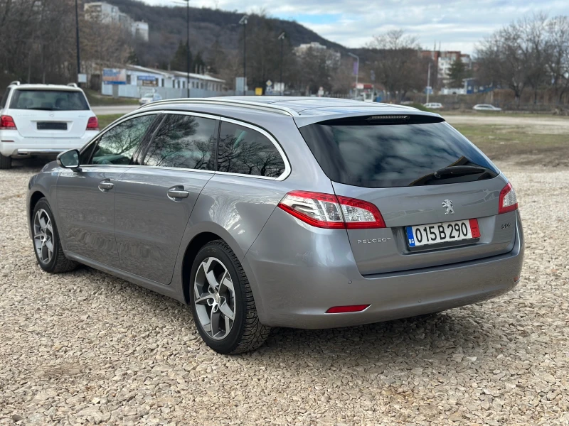 Peugeot 508 2.0HDI 180кс ПАНОРАМА ЛЕД АВТОМАТ 145х км keyless, снимка 7 - Автомобили и джипове - 48644115