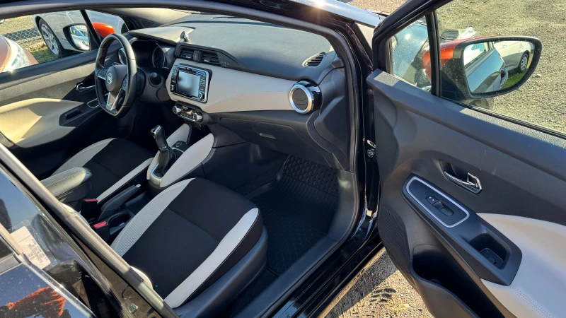 Nissan Micra 1.5Dci NAVI, TEL, 360Камери, PDC, Мъртва точка..., снимка 15 - Автомобили и джипове - 53041663