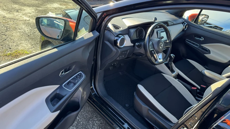 Nissan Micra 1.5Dci NAVI, TEL, 360Камери, PDC, Мъртва точка..., снимка 9 - Автомобили и джипове - 53041663