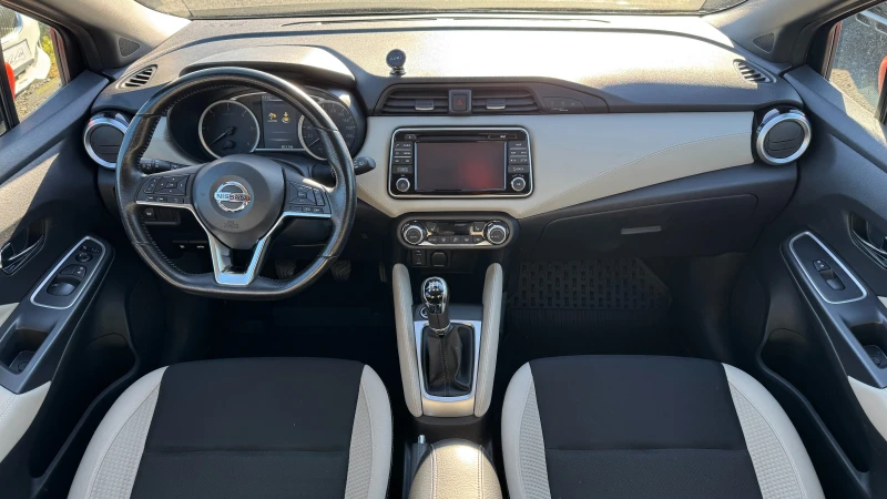 Nissan Micra 1.5Dci NAVI, TEL, 360Камери, PDC, Мъртва точка..., снимка 12 - Автомобили и джипове - 53041663