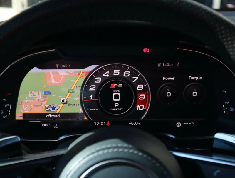 Audi R8 5.2FSI/PERFORMANCE/Carbon/Камера/Bang&Olufsen, снимка 10 - Автомобили и джипове - 53565240