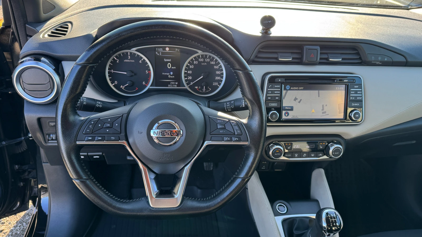 Nissan Micra 1.5Dci NAVI, TEL, 360������, PDC, ������ �����... | Mobile.bg � ����������� 16