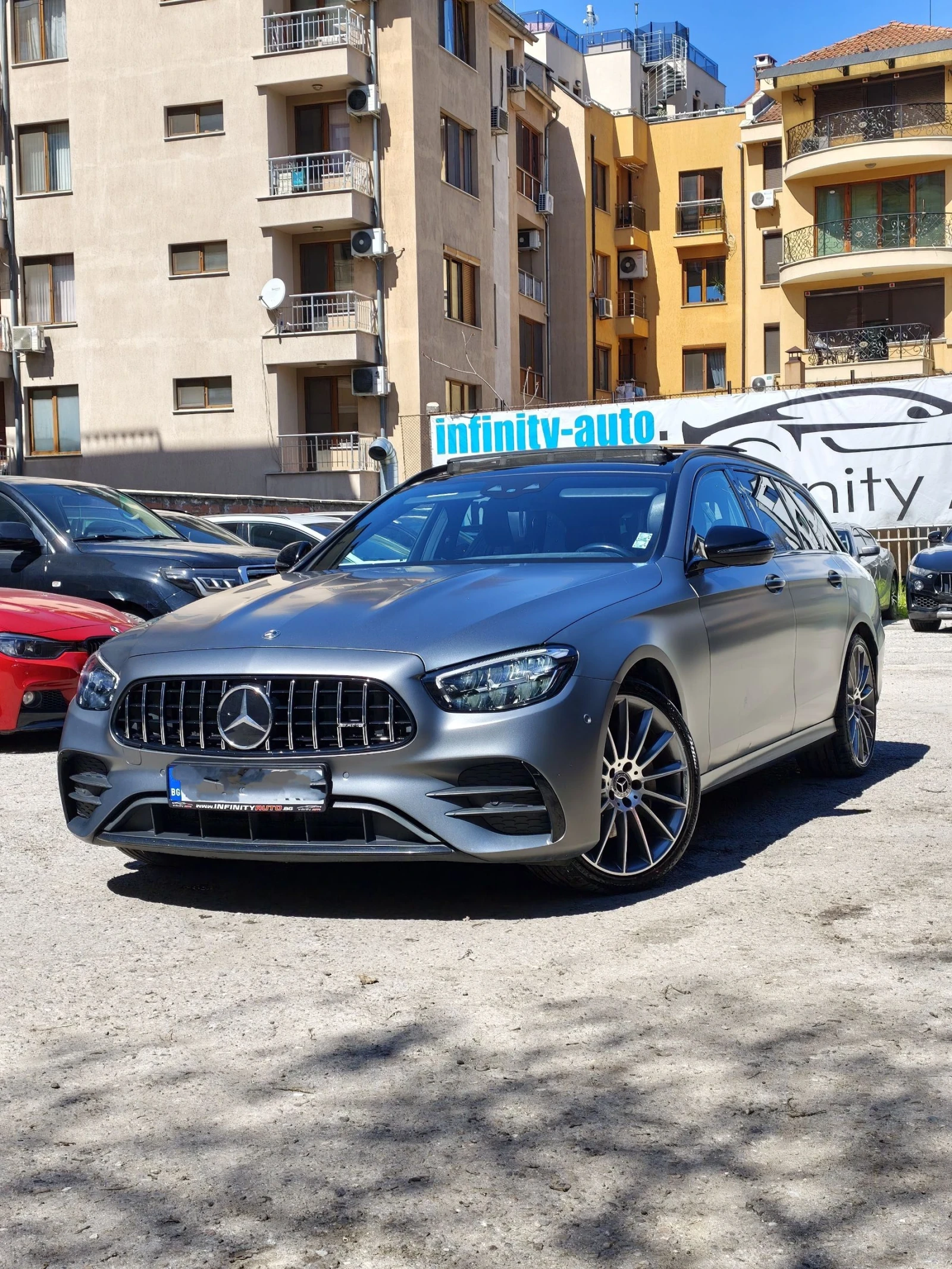 Mercedes-Benz E 300 AMG, 4-MATIC, ПАНОРАМА, ДИГИТАЛ, ПАМЕТ, ФУЛ!  | Auto.bg — изображение 1