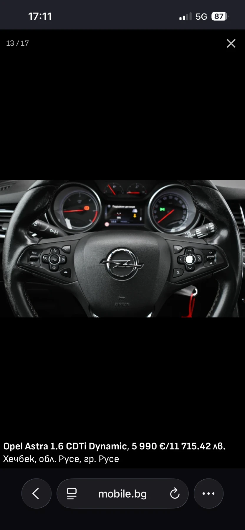 Opel Astra, снимка 12 - Автомобили и джипове - 55447996