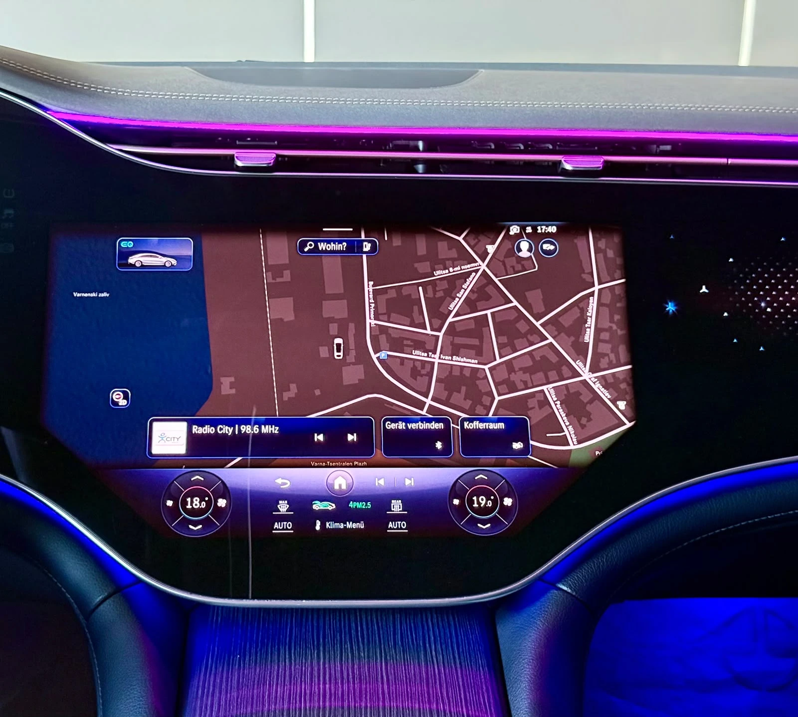 Mercedes-Benz EQS 450+ AMG * ГАРАНЦИОНЕН* Hyperscreen* DigiL* Лизинг, снимка 12 - Автомобили и джипове - 55466112