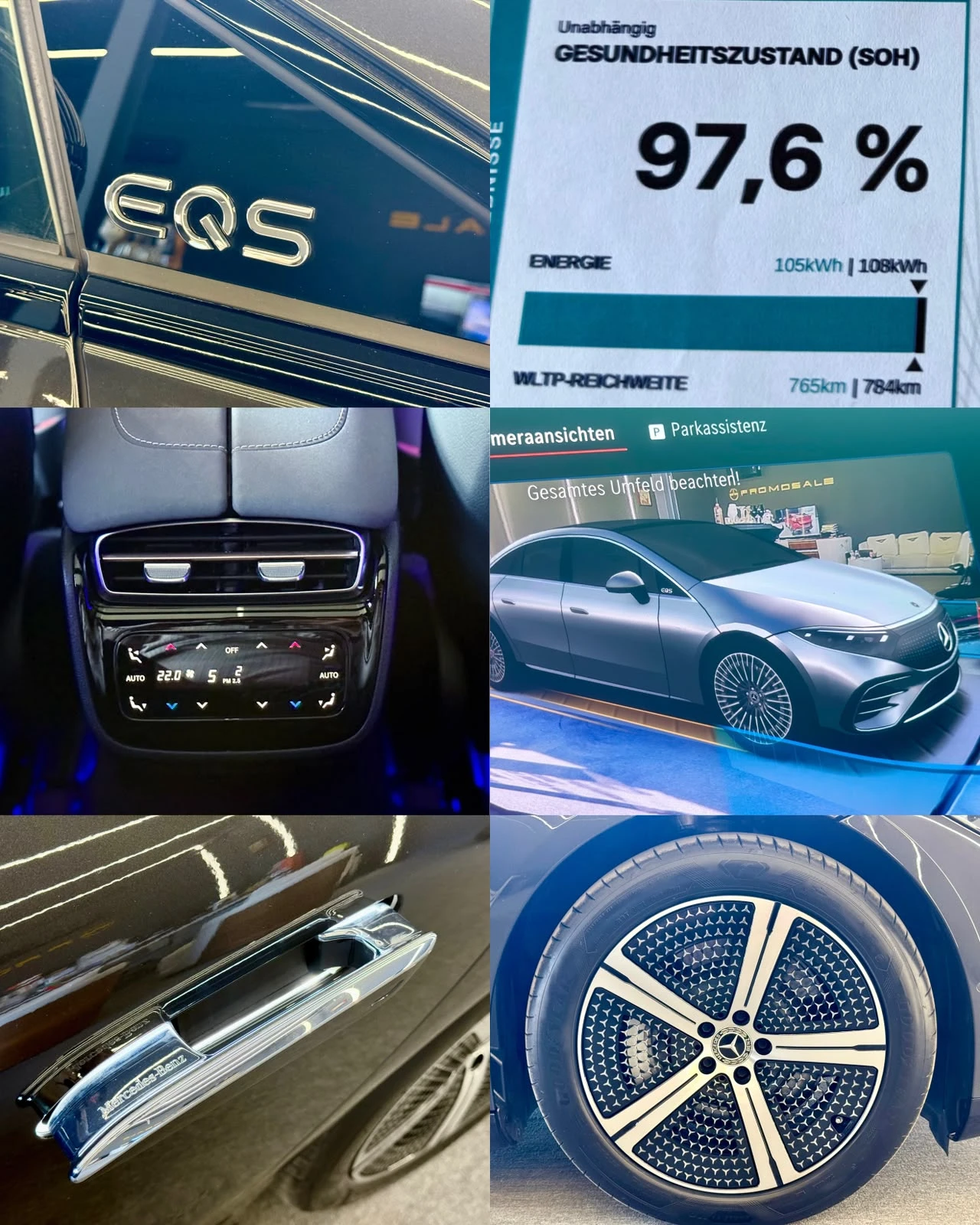 Mercedes-Benz EQS 450+ AMG * ГАРАНЦИОНЕН* Hyperscreen* DigiL* Лизинг, снимка 17 - Автомобили и джипове - 55466112