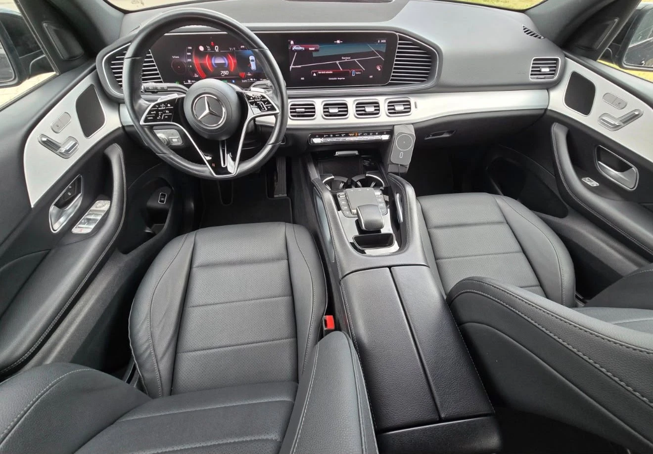 Mercedes-Benz GLE 350 AMG* 4M* Hybrid* Подгрев* Facelift* ЛИЗИНГ , снимка 14 - Автомобили и джипове - 55435209