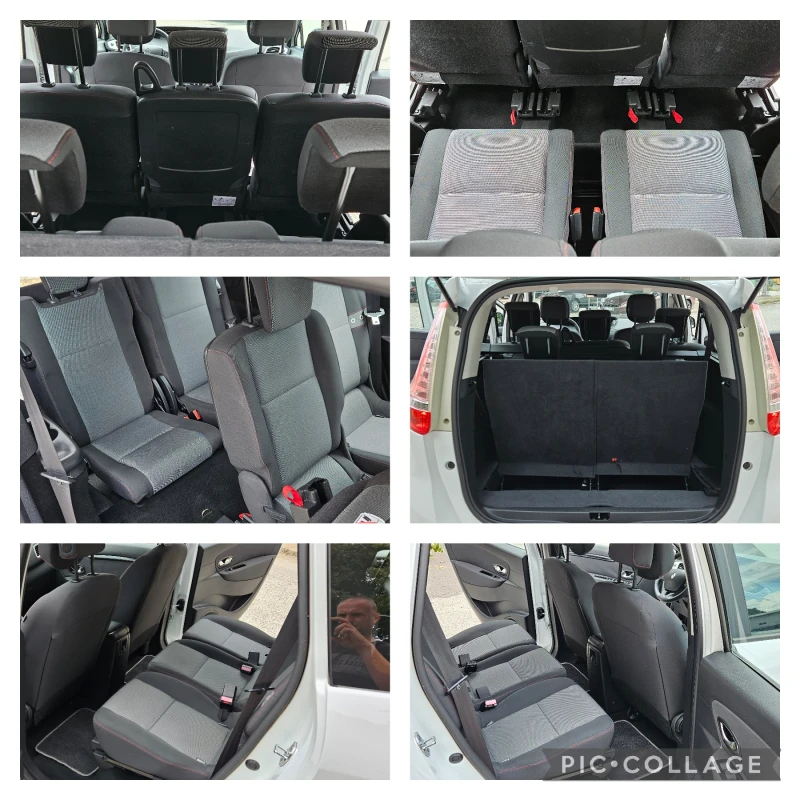 Renault Grand scenic 1, 5DCi-110кс* 2012г* 7 МЕСТНА* ЕВРО5* НАВИ* НОВ В, снимка 15 - Автомобили и джипове - 39024976