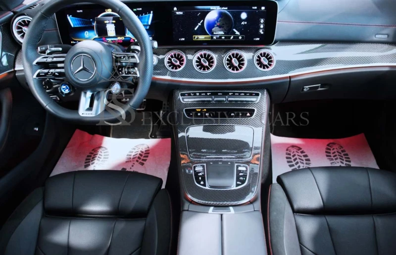 Mercedes-Benz CLS 53 AMG 4M* BURMESTER* CARBON* AMG RIDE CONTROL* , снимка 9 - Автомобили и джипове - 51607954