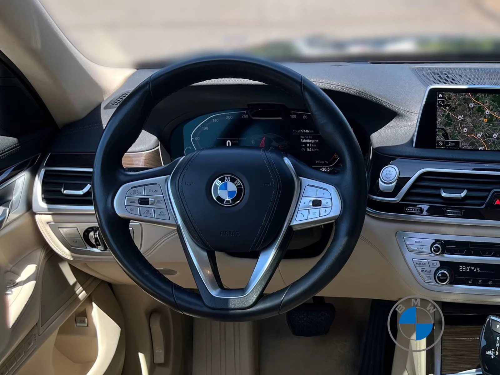 BMW 730 d/286HP/MASSAGE/HUD/D.ASS/LASER/KLESS/AIR/DAB/577f - изображение 10