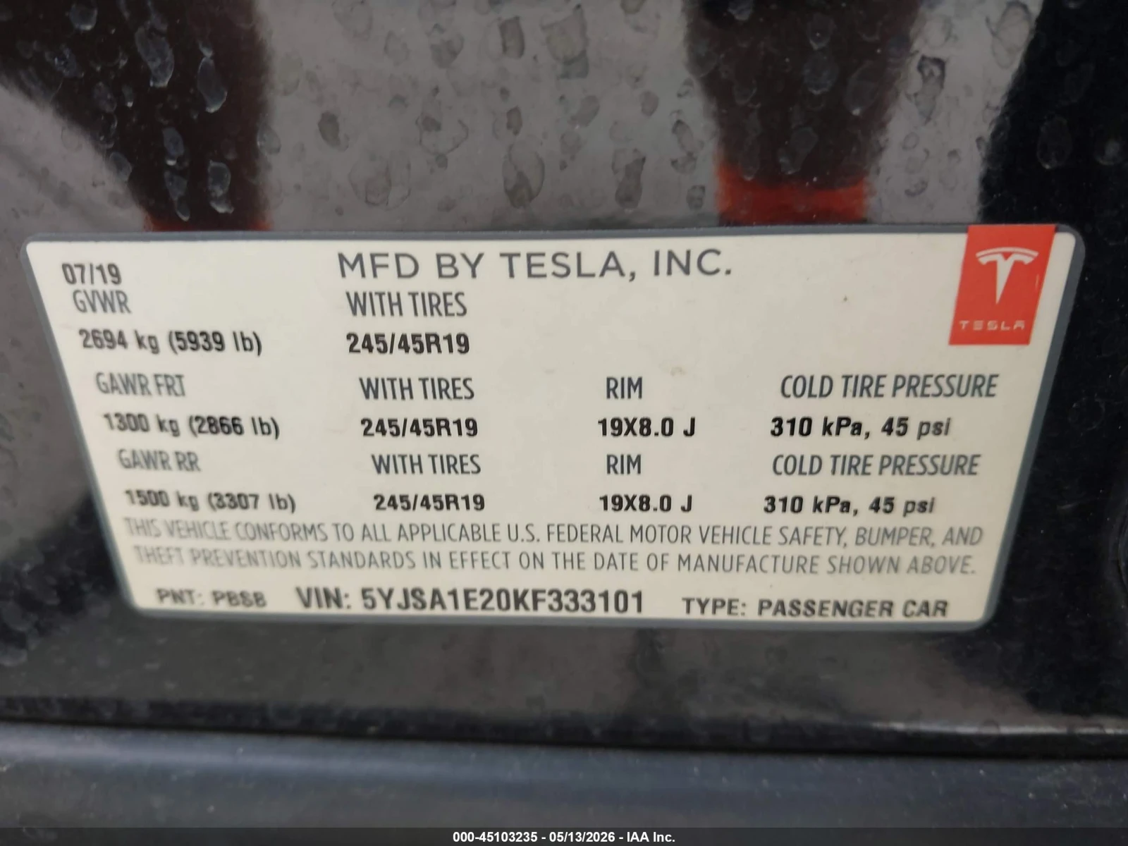 Tesla Model S 100D/75D/Long Range/Standard Range, снимка 9 - Автомобили и джипове - 54662537