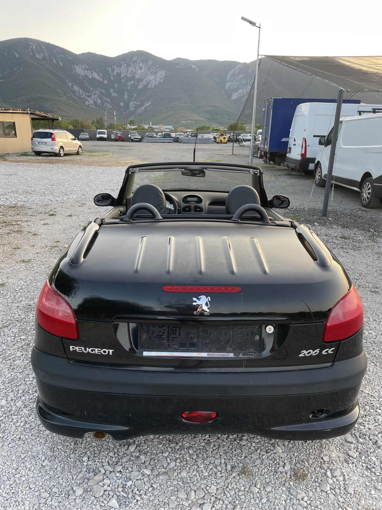 Peugeot 206 CC B&S 1.6, снимка 5 - Автомобили и джипове - 55772094