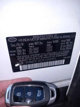 Обява за продажба на Hyundai Santa fe 2.4sel 4x4 дистроник 71000км ~41 990 лв. - изображение 1