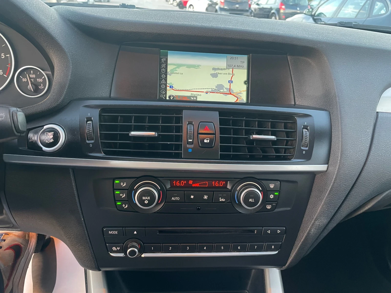 BMW X3 2.0D NAVI 4X4 AUTOMATIC ZF8 BI-XENON 184КС, снимка 11 - Автомобили и джипове - 54934366