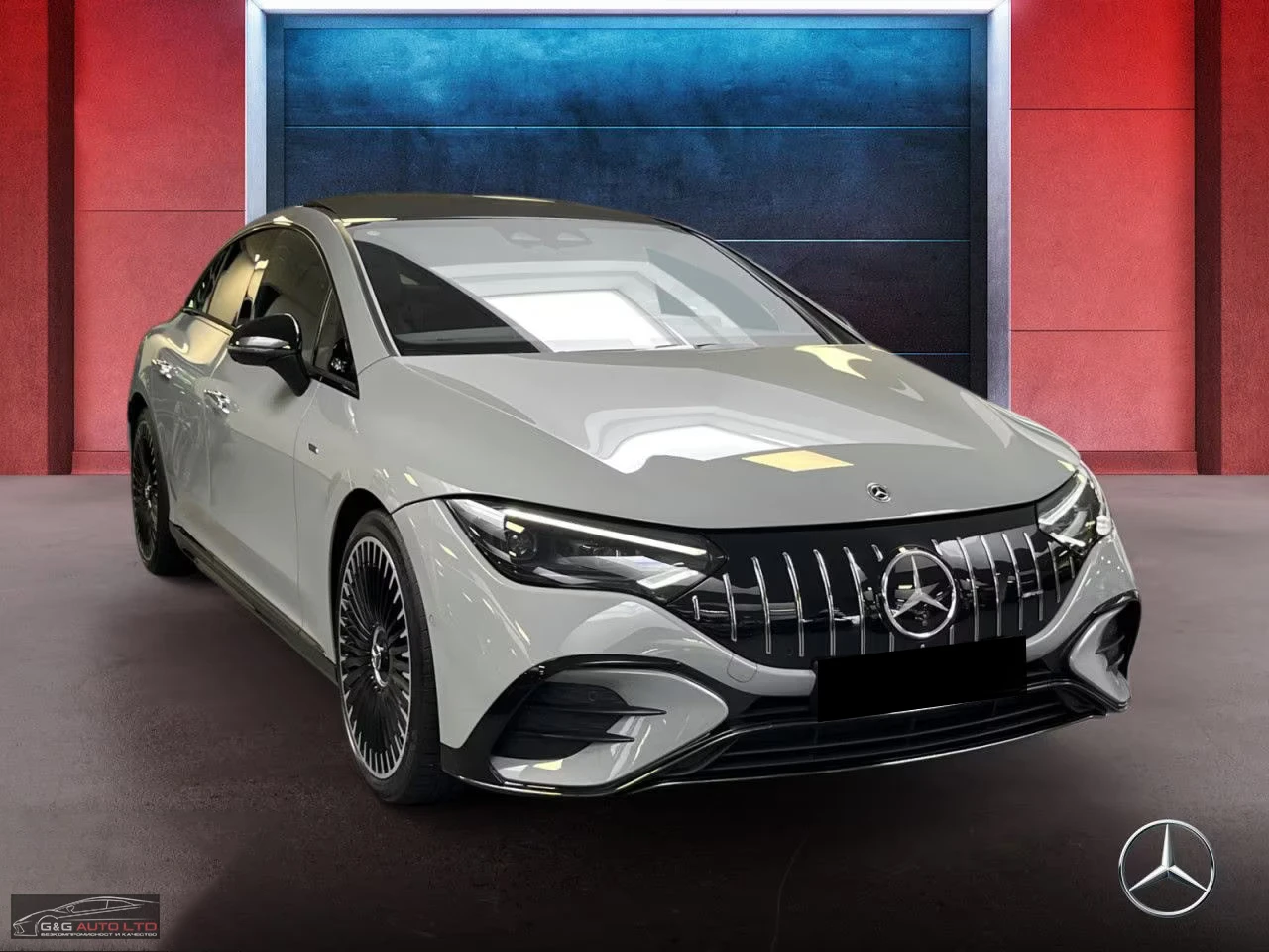 Mercedes-Benz EQE 43 AMG/476HP/4M/DESIGNO/HUD/PANO/360/ACC/718z, снимка 4 - Автомобили и джипове - 55575611