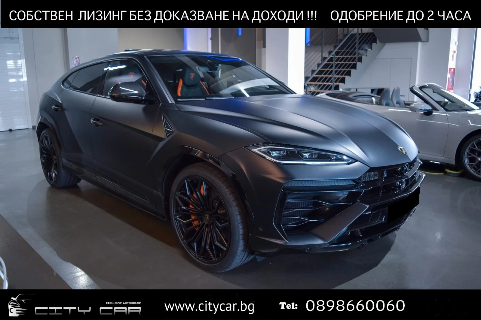 Lamborghini Urus SE / CARBON / DARK PACKAGE / B&O / PANO / HUD /