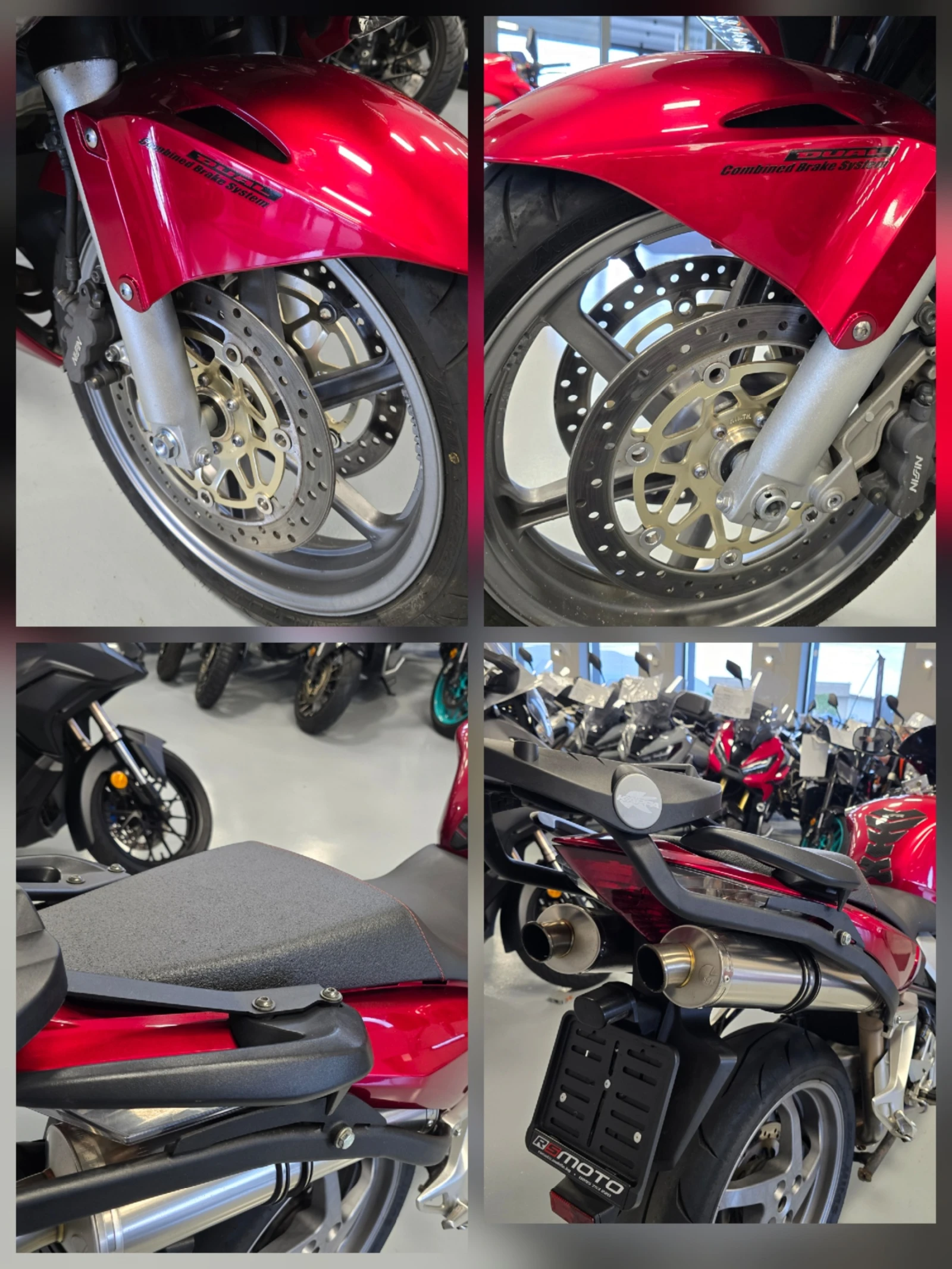 Honda Vfr 800ie, V-Tec, Leo Vince SBK!, снимка 16 - Мотоциклети и мототехника - 54515820