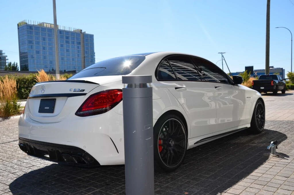 Mercedes-Benz C 63 AMG S* ЗАДНО* ВСИЧКИ ЕКСТРИ - изображение 4