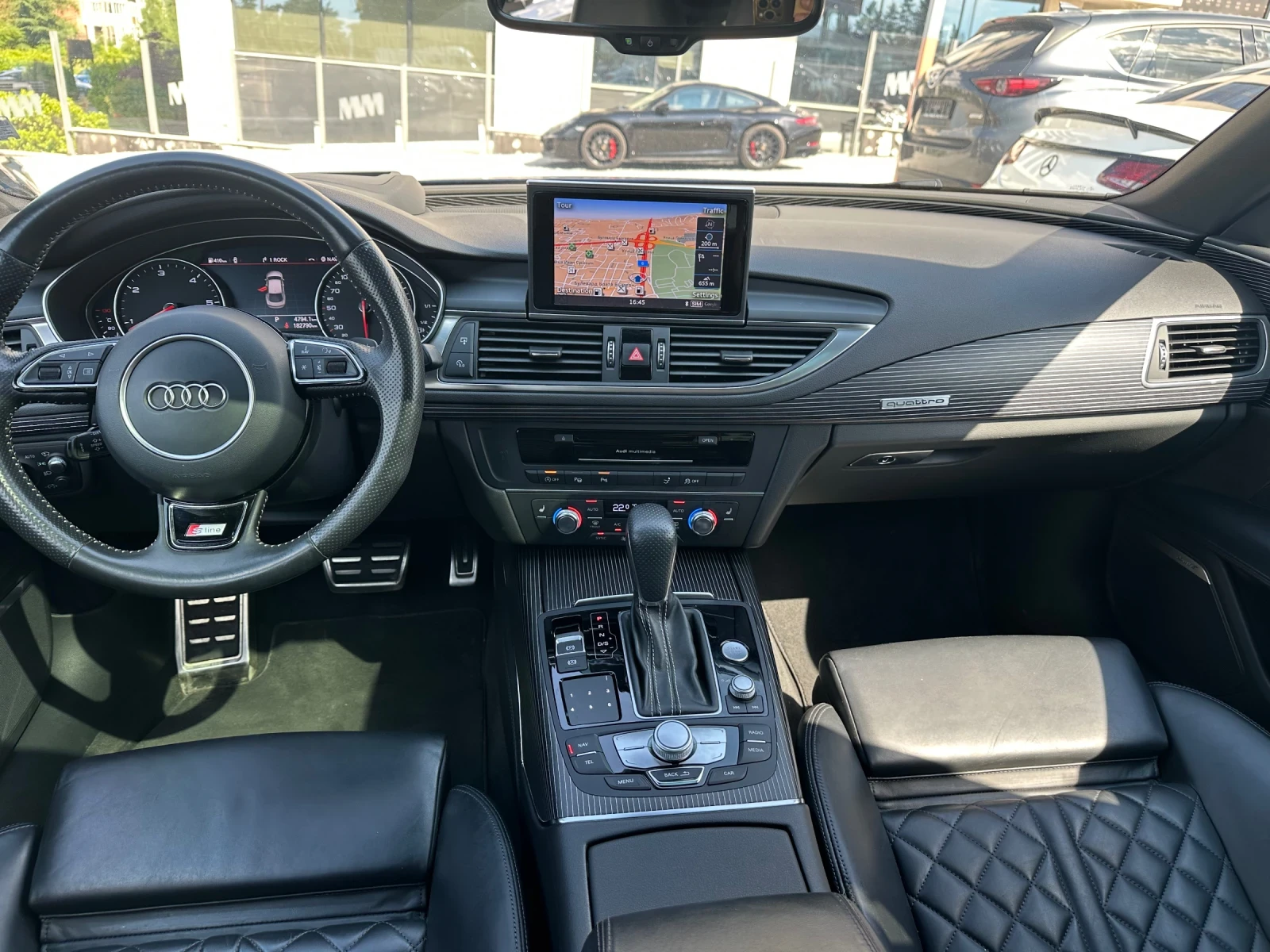 Audi A7 4х4 НАВИГАЦИЯ, снимка 10 - Автомобили и джипове - 55072364