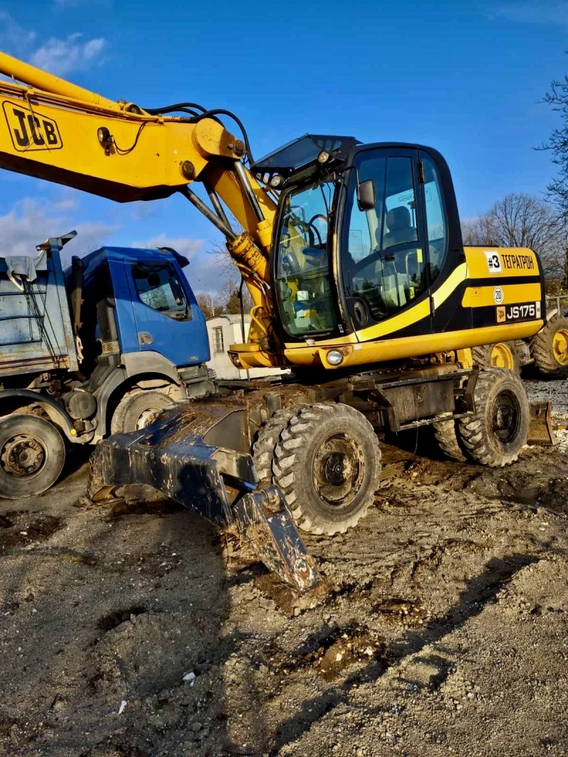 Багер JCB JS175W, снимка 2 - Индустриална техника - 48310893