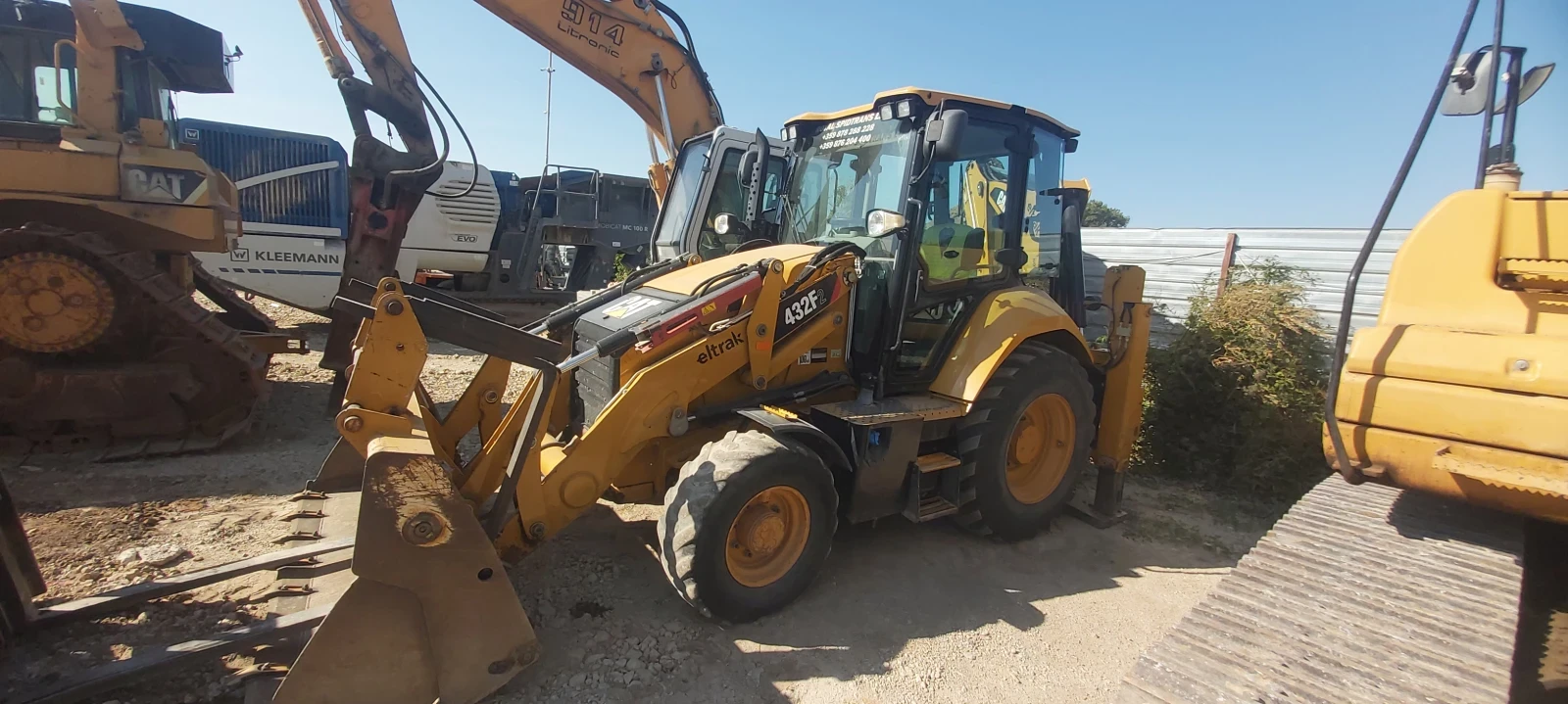 Багер Cat 432 F2, снимка 3 - Индустриална техника - 56015681