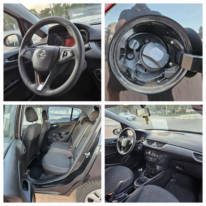 Opel Corsa 1.4i, 90к.с., фабрична газ, Евро 6!, снимка 12 - Автомобили и джипове - 39439349