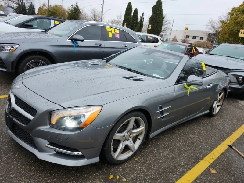 Mercedes-Benz SL 500 * АВТО КРЕДИТ* ЦЕНА ДО БГ * СЕРВИЗНА ИСТОРИЯ * , снимка 6 - Автомобили и джипове - 52494032