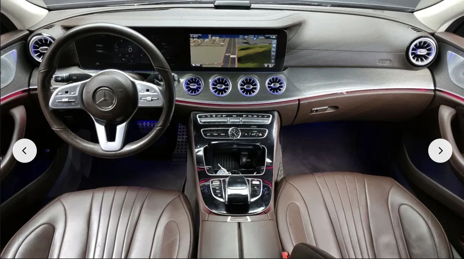 Mercedes-Benz CLS 300 AMG* LINE* BURMESTER* ДИГИТАЛНО* ТАБЛО* 360КАМЕРА*, снимка 7 - Автомобили и джипове - 53850756