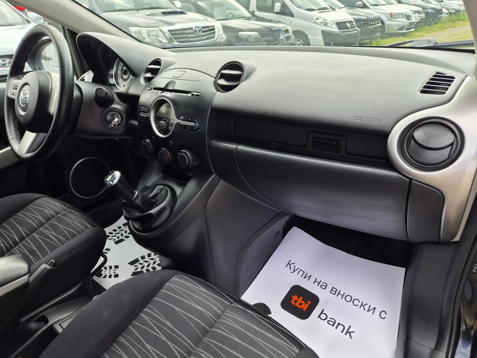 Mazda 2 1.3i-86k.s. 153000km, снимка 12 - Автомобили и джипове - 55034489