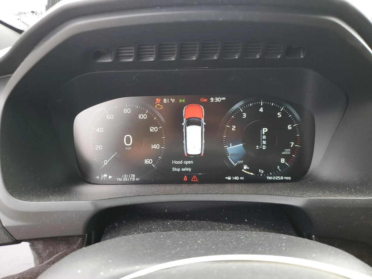 Volvo Xc90 T6 - Дигитално табло - Панорама  - изображение 9