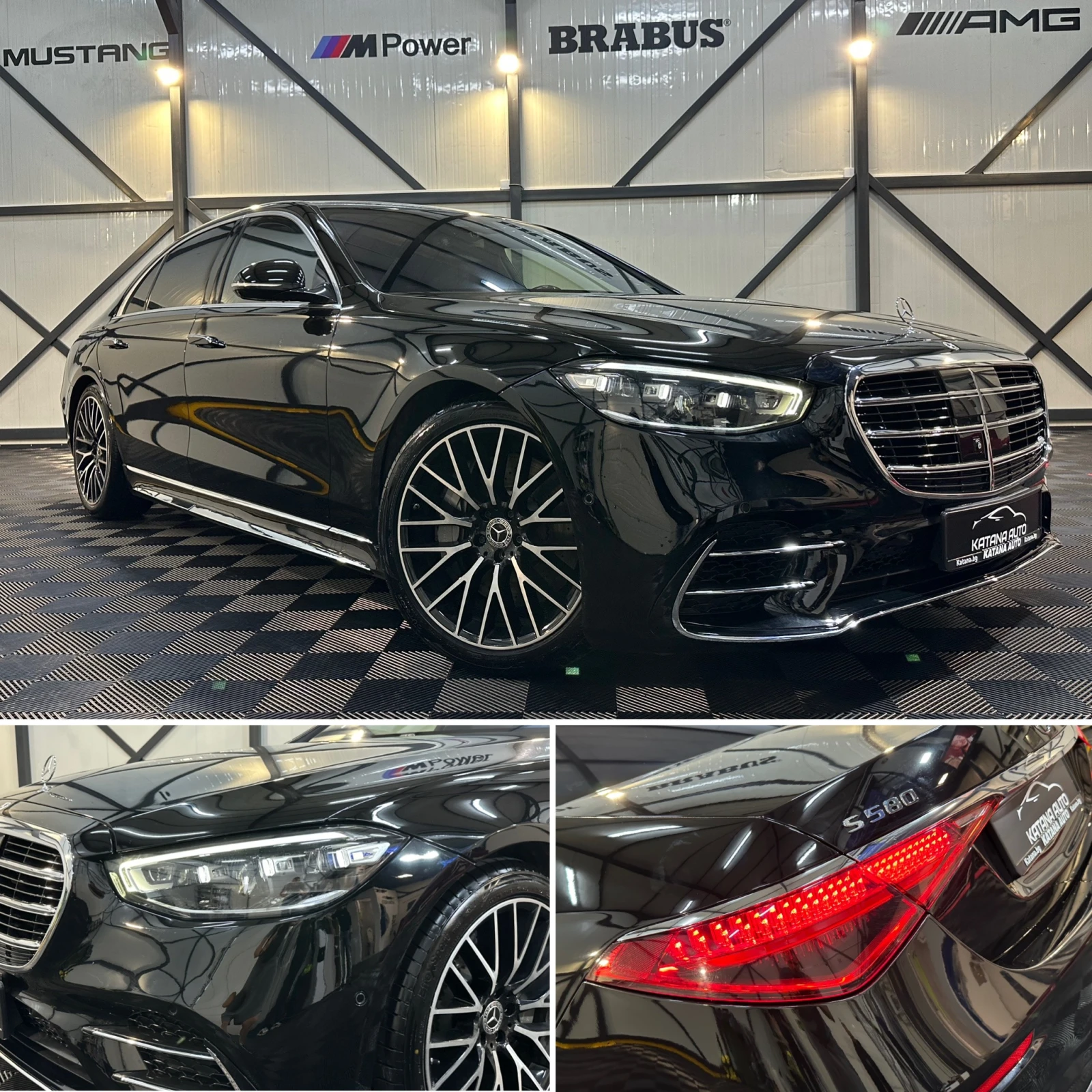 Mercedes-Benz S 580 * 4MATIC* ВАКУУМ* BURMESTER* ОБДУХ* 360* , снимка 7 - Автомобили и джипове - 53479915