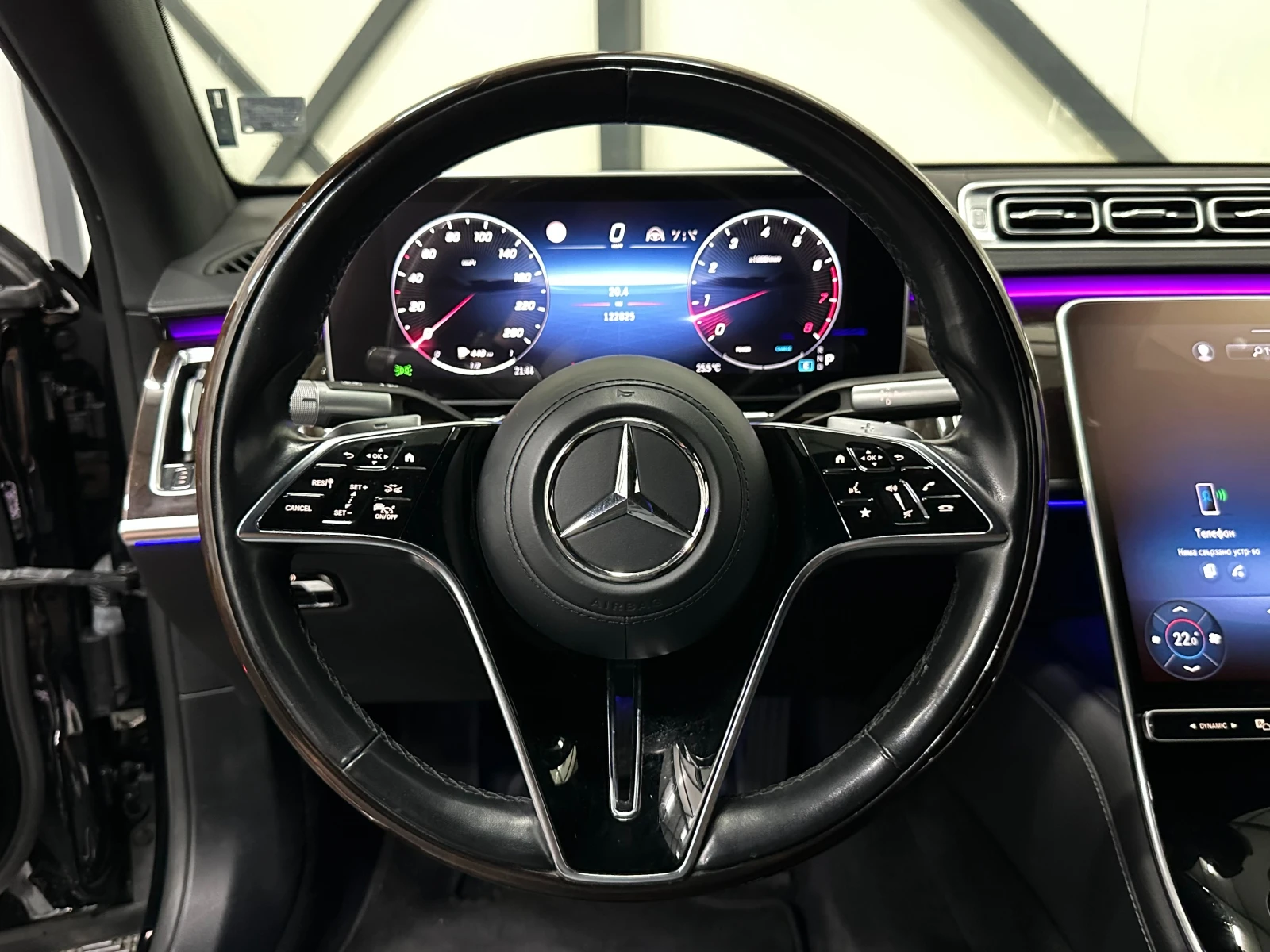 Mercedes-Benz S 580 * 4MATIC* ВАКУУМ* BURMESTER* ОБДУХ* 360* , снимка 12 - Автомобили и джипове - 53479915