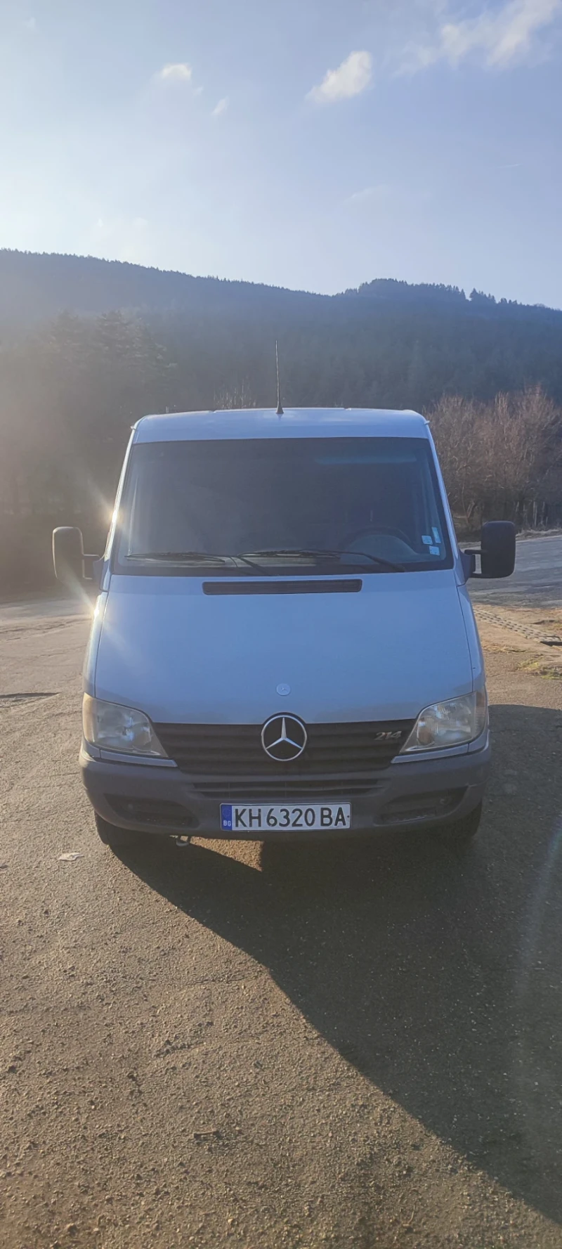 Mercedes-Benz Sprinter 214 ГАЗ, снимка 1 - Бусове и автобуси - 49350634