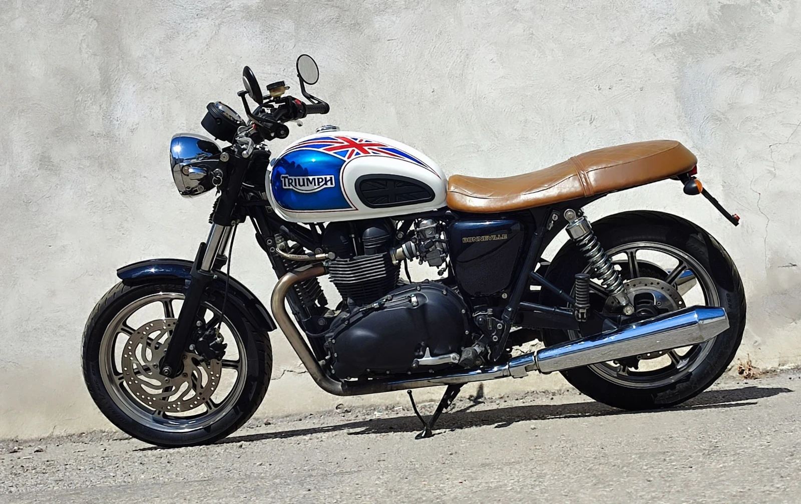 Triumph Bonneville T100 Fi SE. Швейцария , снимка 1