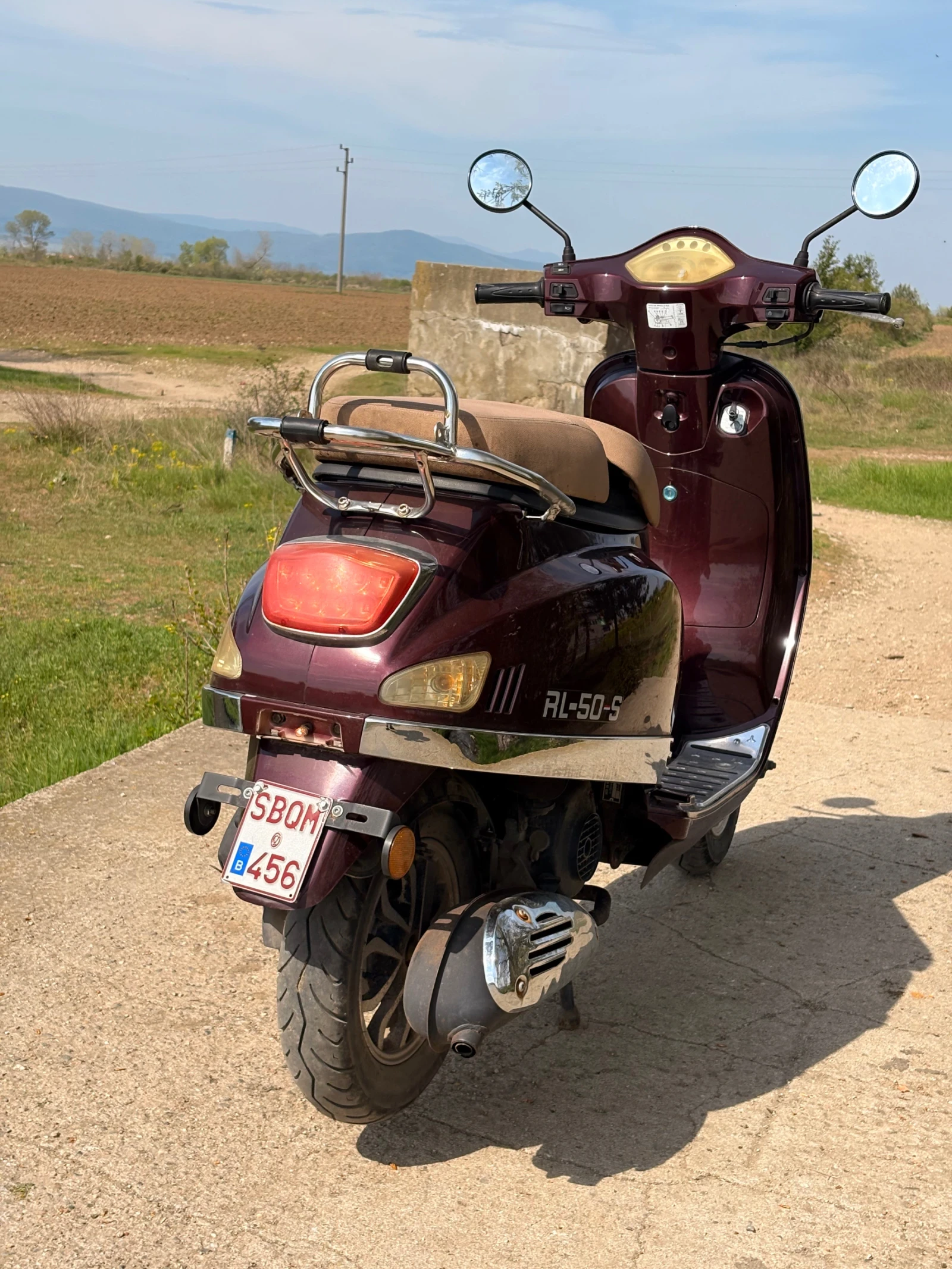 Honda Dio Китайска vespa 4 тактов двигател, снимка 5 - Мотоциклети и мототехника - 54256189