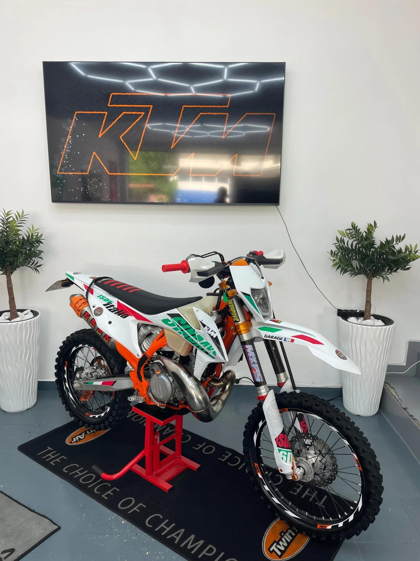 Ktm EXC 250 Tpi SixDays 2021/Сервизна история/Регистрация, снимка 2 - Мотоциклети и мототехника - 55682974