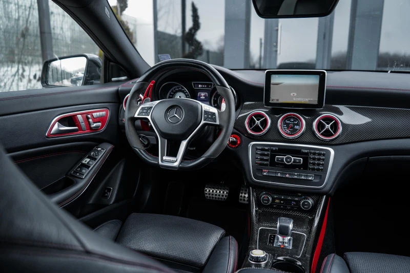 Mercedes-Benz CLA 45 AMG 4 MATIC - 94 261 РЕАЛНИ КИЛОМЕТРИ!, снимка 10 - Автомобили и джипове - 48752165