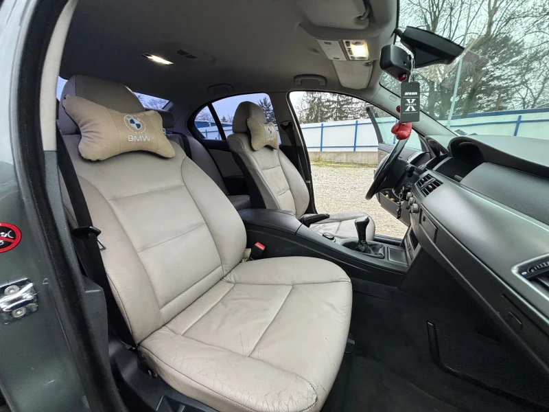 BMW 525 BMW 525d 177hp 2006 РЪЧКА, снимка 9 - Автомобили и джипове - 53295666